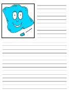 The Ten Plagues of EGypt Hail Writing paper
